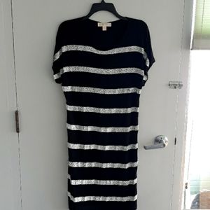 Michael Kors Black shift dress